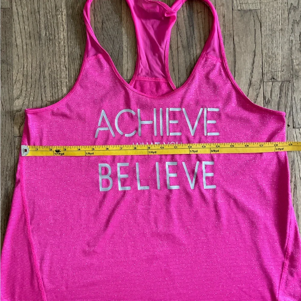 Pink Racerback Tank Top - Picture 6 of 8
